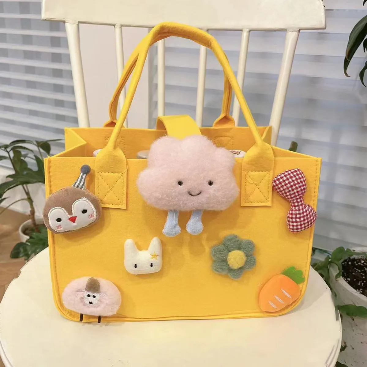 felt bag organiser
