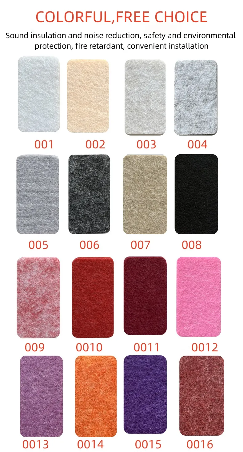 red felt fabric