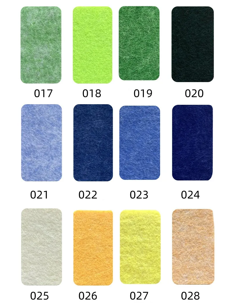 felt by the yard green